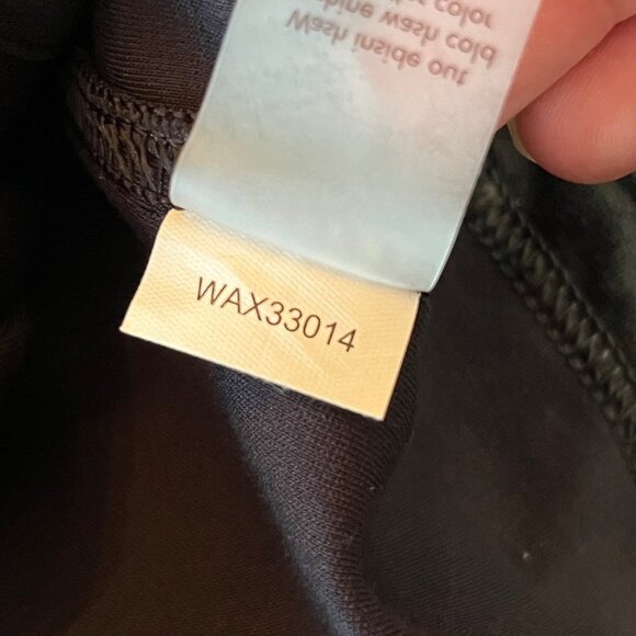 Calia by Carrie Underwood Moto Jacket Faux‎ Leather Sleeves Black Size Small - Picture 9 of 9